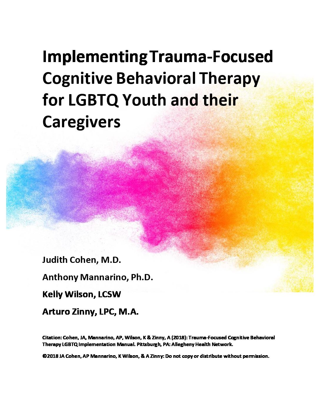 TF-CBT LGBTQ Implementation Manual