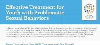 Youth With Problematic Sexual Behaviors: Fact Sheet