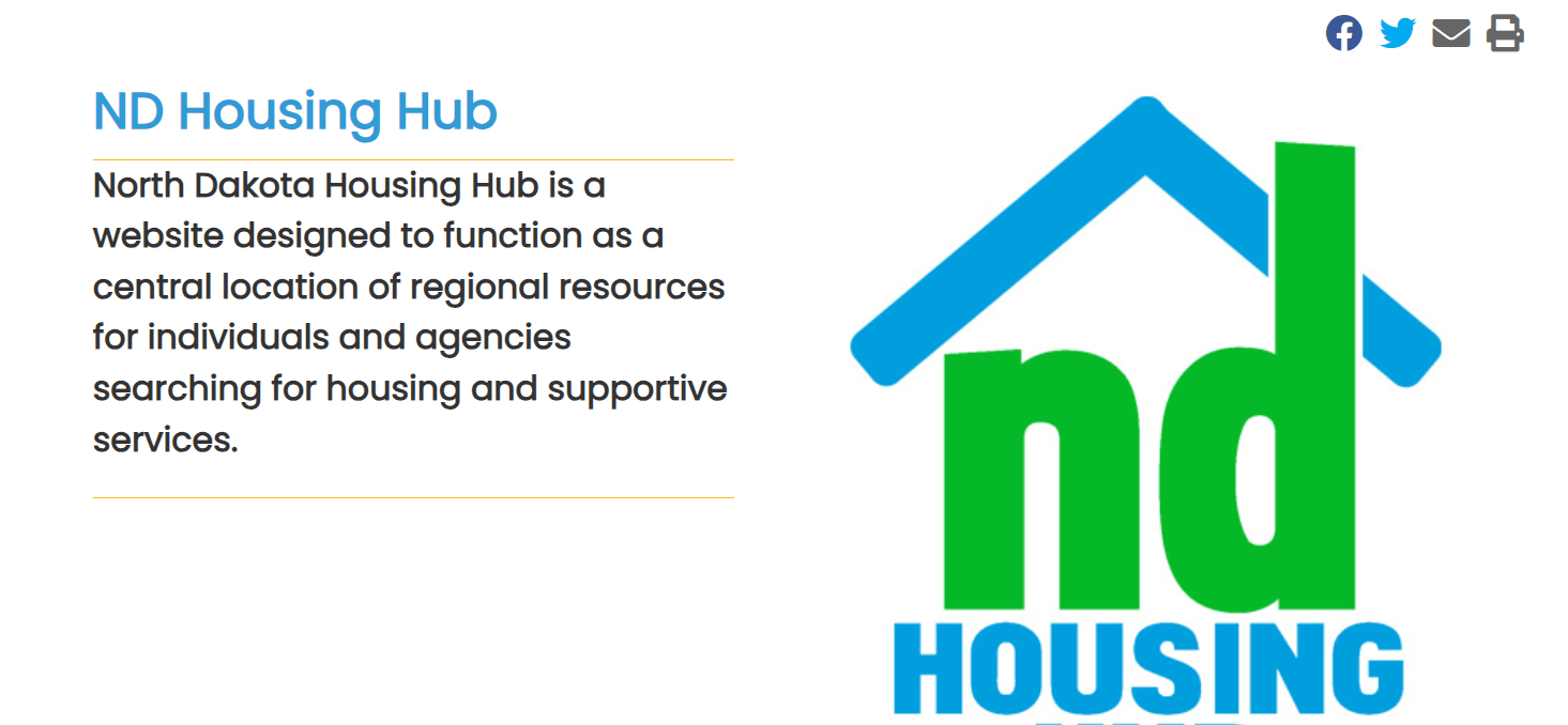 North Dakota Housing Hub