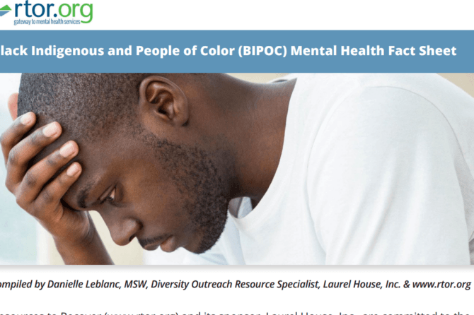 BIPOC Mental Health Fact Sheet