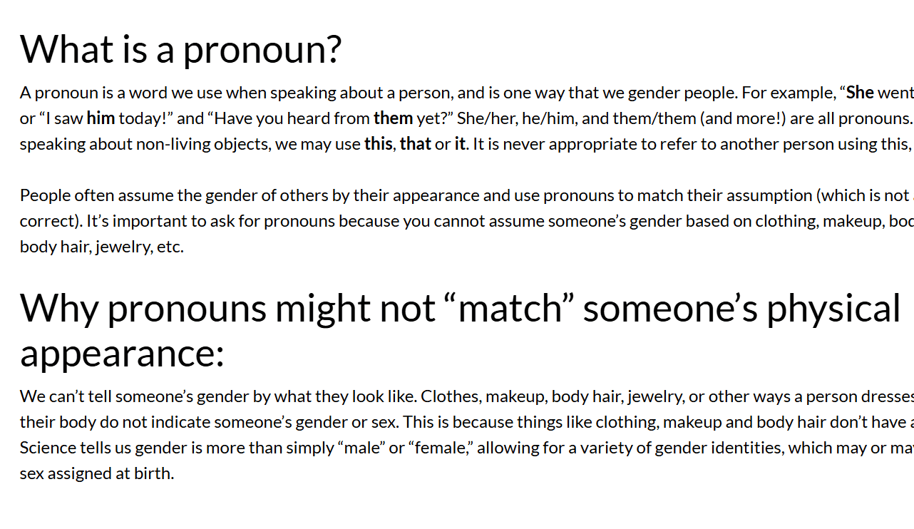 Teaching Kids About Gender Pronouns