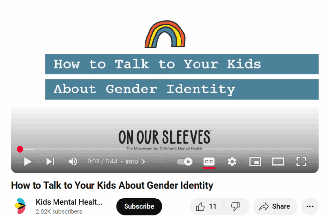 How to Talk to Your Kids About Gender Identity