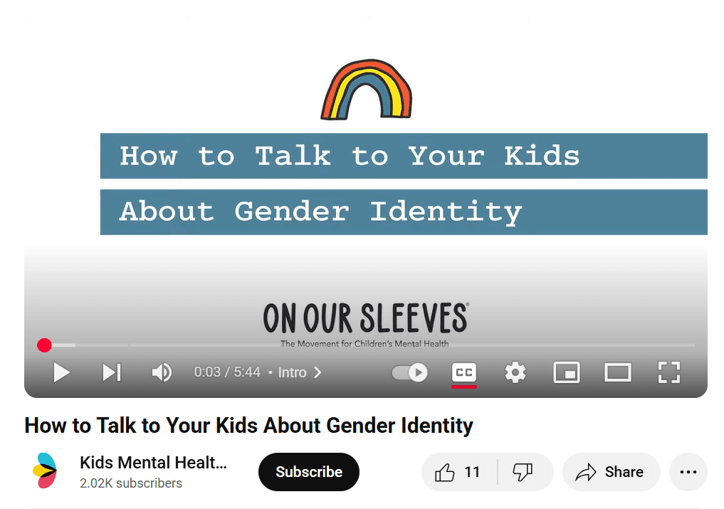 How to Talk to Your Kids About Gender Identity