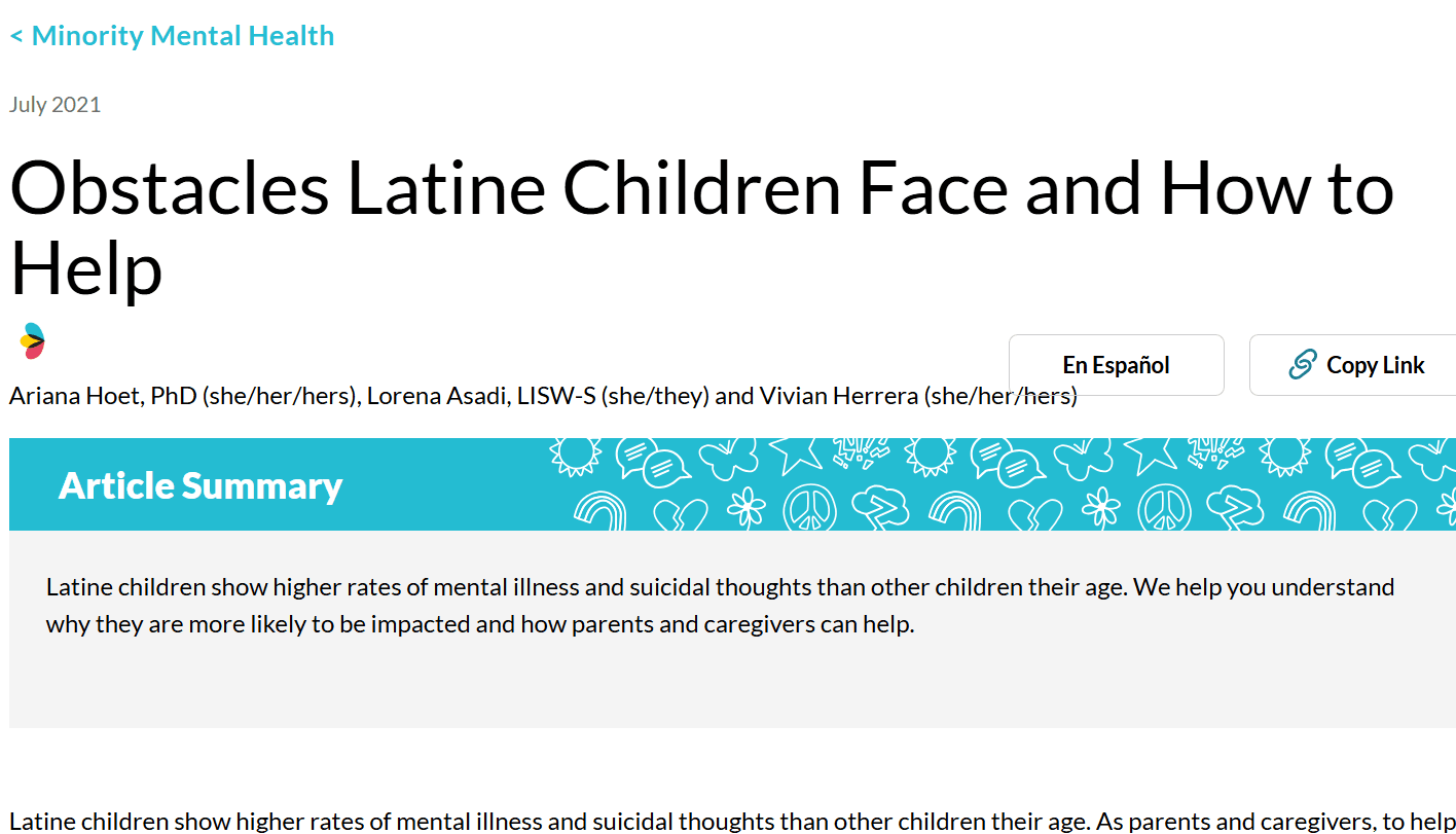 Obstacles Latine Children Face and How to Help