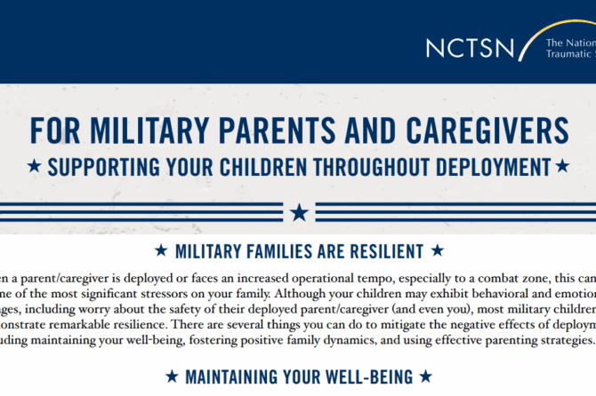 Supporting Your Children Throughout Deployment