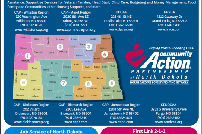 Where to Go for Help in North Dakota