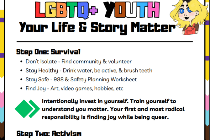 LGBTQ+ Youth Your Life & Story Matter